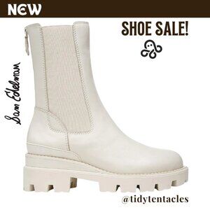 NEW Sam Edelman Women's Genia Leather Boots, 9 (B,M)